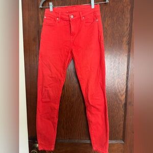 7 For All Mankind Watermelon Jeans